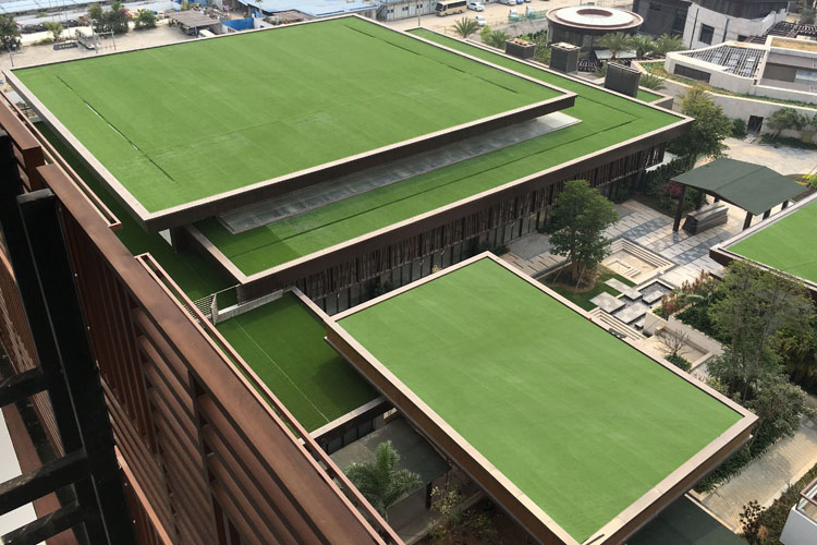 屋顶绿化专用人造草坪 打造私人天空花园，享受自然生态之美